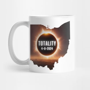 Ohio Total Eclipse April 8, 2024 Totality Mug